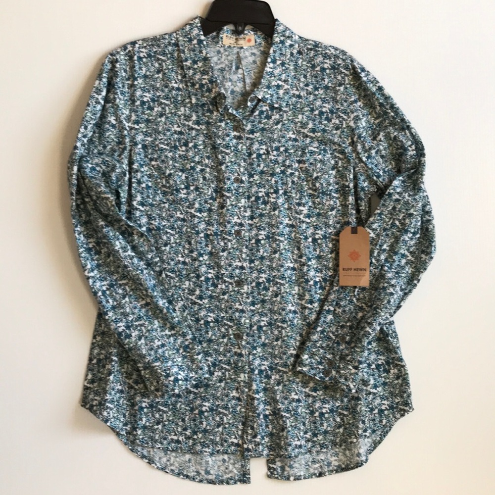 Ruff Hewn long sleeve button up M